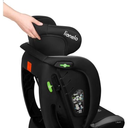 Lionelo - Turvatool AART i-Suurus 40-150 cm must/hall