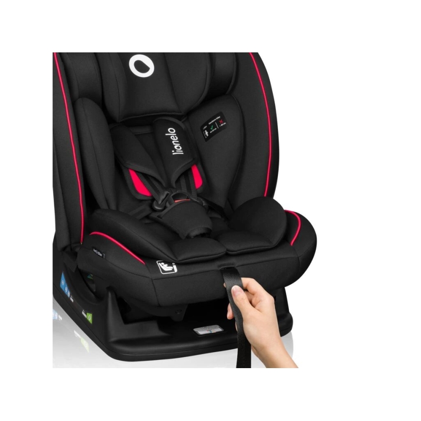 Lionelo - Turvatool AART i-Suurus 40-150 cm must/punane
