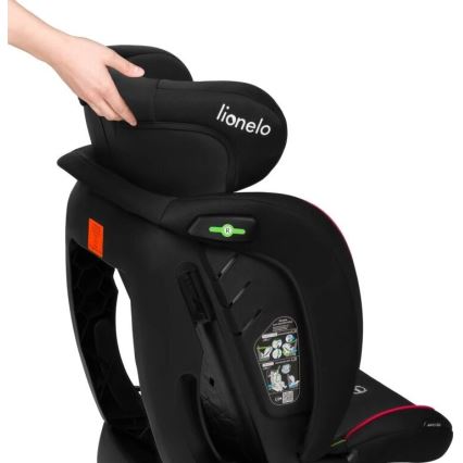 Lionelo - Turvatool AART i-Suurus 40-150 cm must/punane