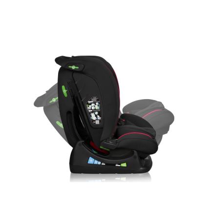 Lionelo - Turvatool AART i-Suurus 40-150 cm must/punane