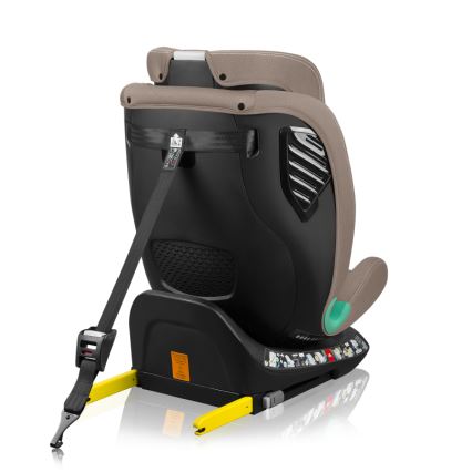 Lionelo - pööratav lasteturvatool alusega BASTIAAN ONE i-Size 40-150 cm liivbeež