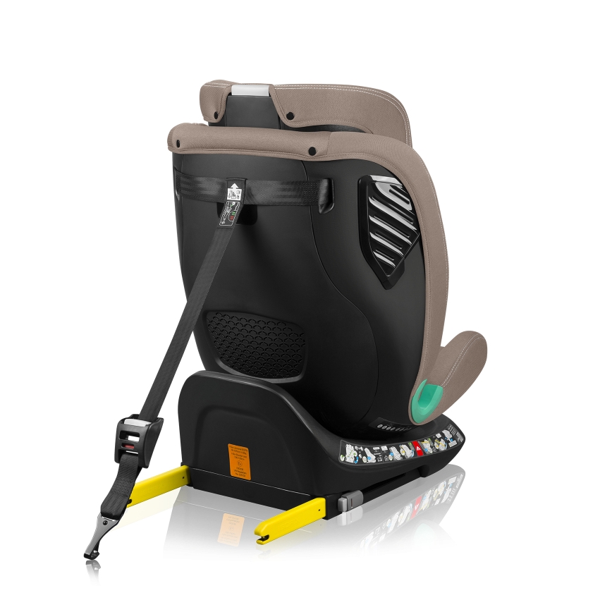 Lionelo - pööratav lasteturvatool alusega BASTIAAN ONE i-Size 40-150 cm liivbeež