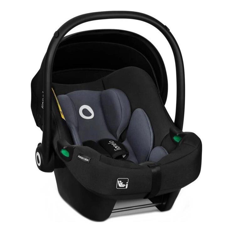 Lionelo - Turvatool ASTRID i-Suurus 40-87 cm must