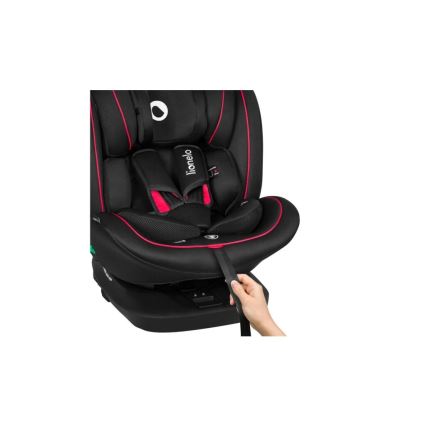 Lionelo - Turvatool BASTIAAN i-Size 40-150 cm must/punane