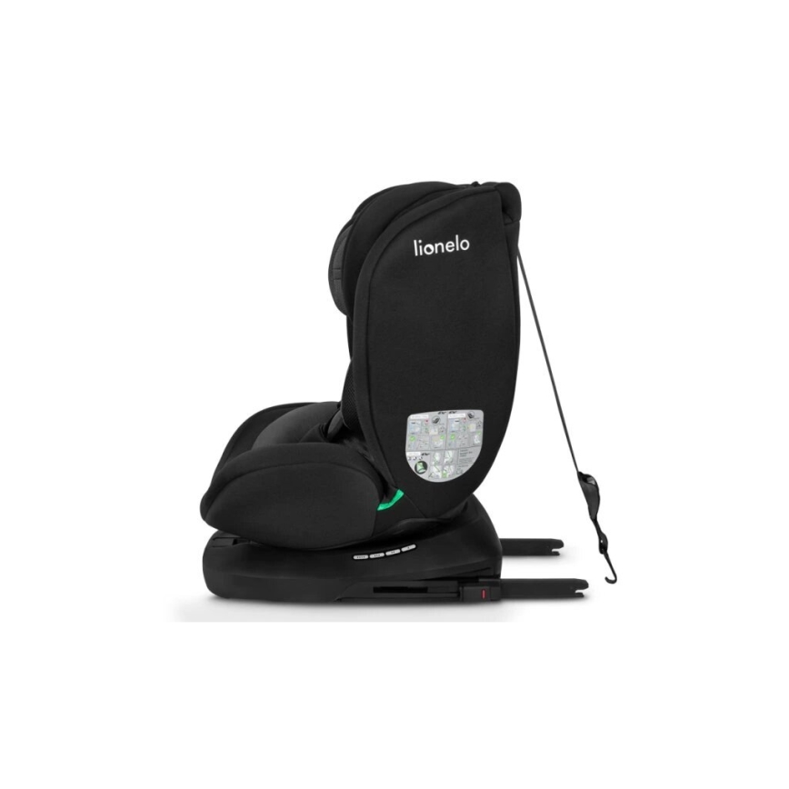 Lionelo - Turvatool BASTIAAN i-Suurus 40-150 cm must/hall