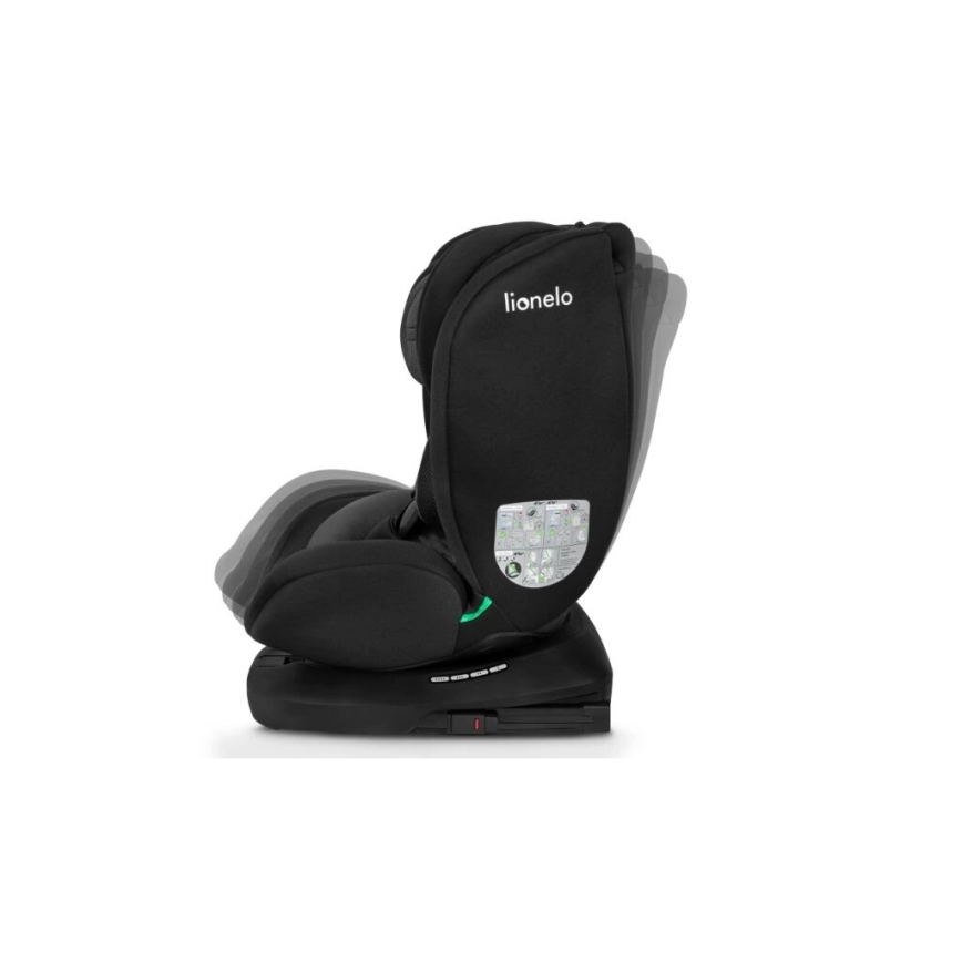 Lionelo - Turvatool BASTIAAN i-Suurus 40-150 cm must/hall