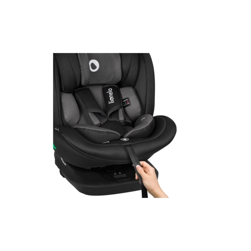 Lionelo - Turvatool BASTIAAN i-Suurus 40-150 cm must/hall
