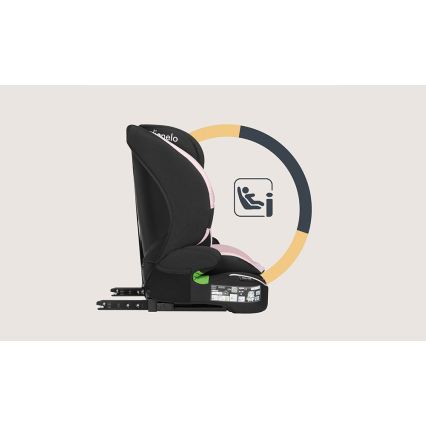 Lionelo - turvatool BILLY i-Size 76-150 cm beebiroosa