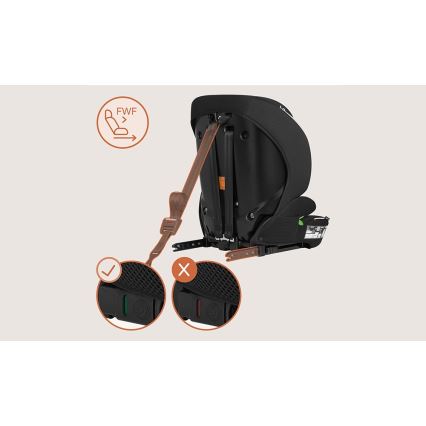 Lionelo - turvatool BILLY i-Size 76-150 cm beebiroosa