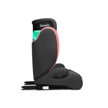 Lionelo - Turvatool HUGO i-Suurus 100-150 cm must/roosa