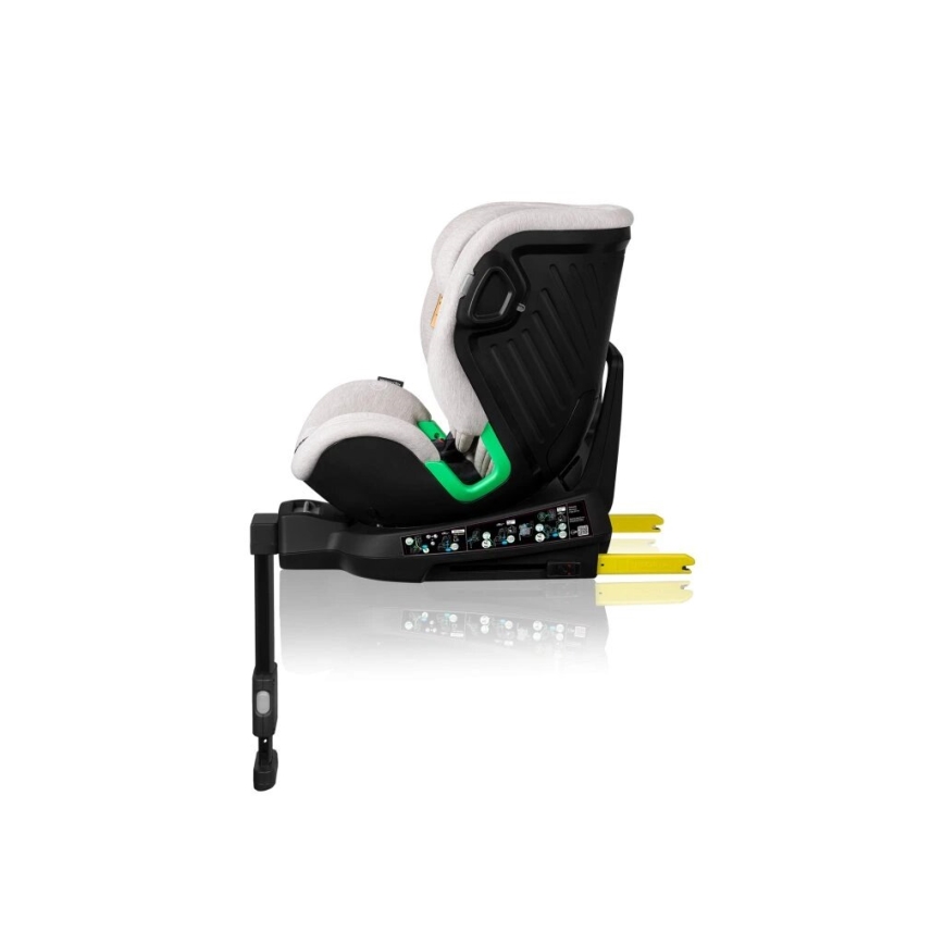 Lionelo - Turvatool koos pöörleva alusega HARMONY i-Suurus 40-150 cm beež
