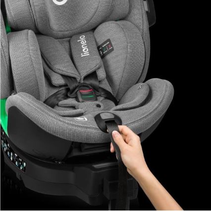 Lionelo - Turvatool koos pöörleva alusega HARMONY i-Suurus 40-150 cm hall