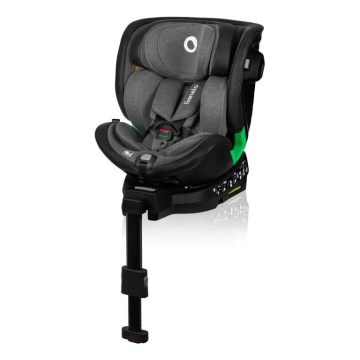 Lionelo - Turvatool koos pöörleva alusega HARMONY i-Suurus 40-150 cm must/hall