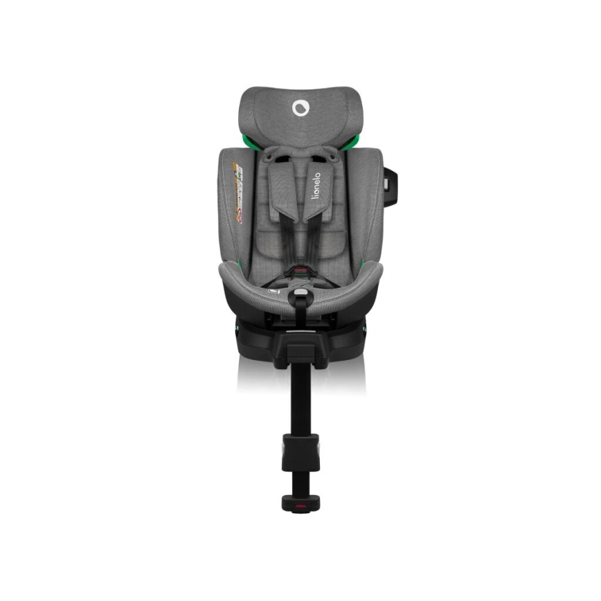 Lionelo - Turvatool koos pöörleva alusega HARMONY i-Suurus 40-150 cm must/hall
