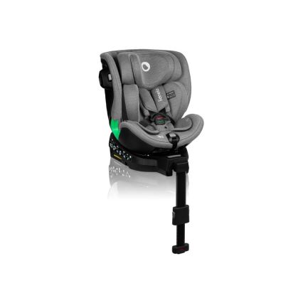 Lionelo - Turvatool koos pöörleva alusega HARMONY i-Suurus 40-150 cm must/hall