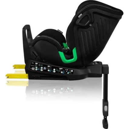 Lionelo - Turvatool koos pöörleva alusega HARMONY i-Suurus 40-150 cm must