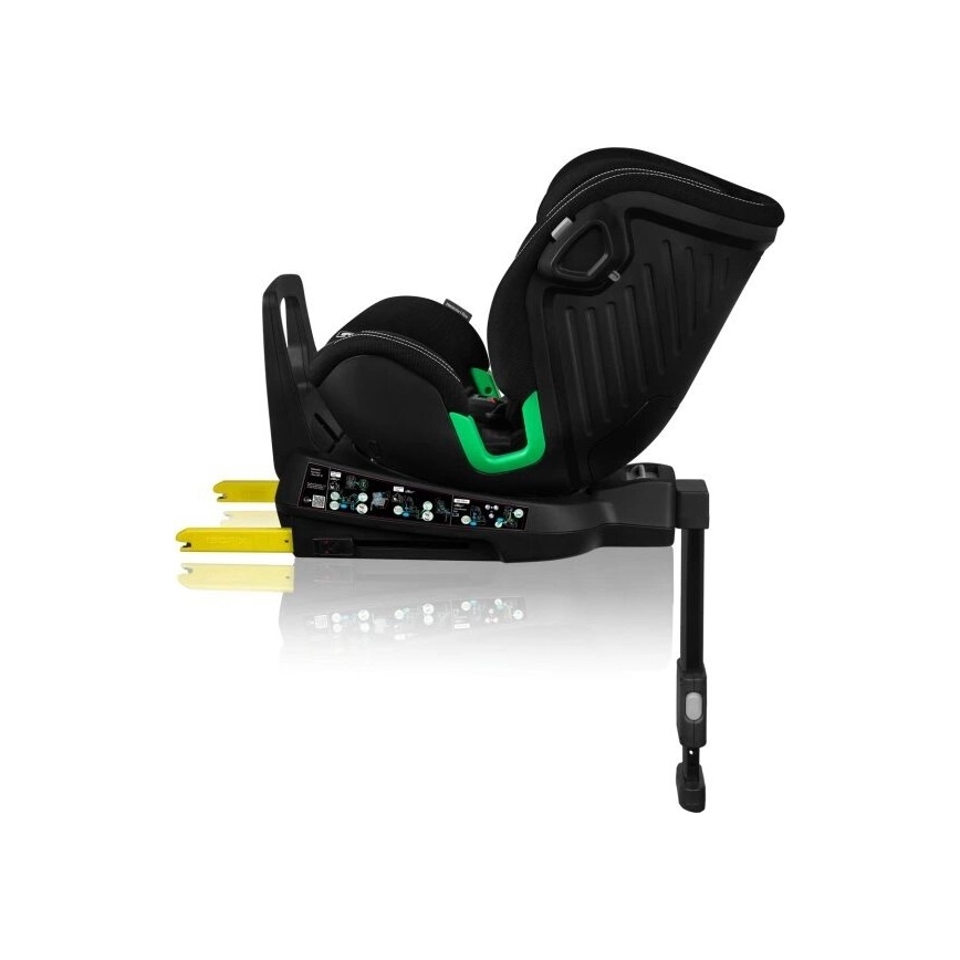 Lionelo - Turvatool koos pöörleva alusega HARMONY i-Suurus 40-150 cm must