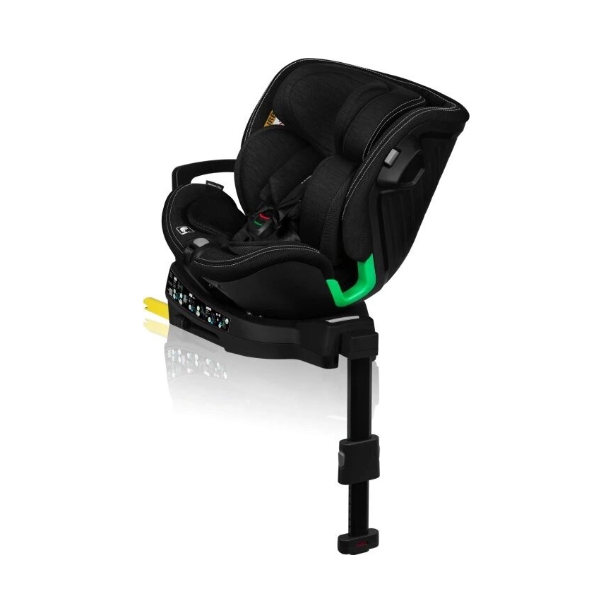 Lionelo - Turvatool koos pöörleva alusega HARMONY i-Suurus 40-150 cm must