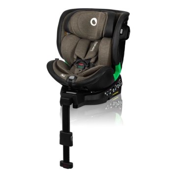 Lionelo - Turvatool koos pöörleva alusega HARMONY i-Suurus 40-150 cm must/oliiv