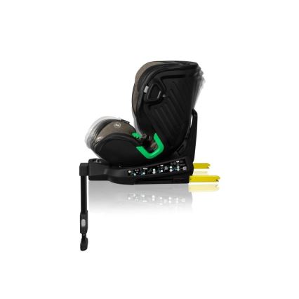 Lionelo - Turvatool koos pöörleva alusega HARMONY i-Suurus 40-150 cm must/oliiv