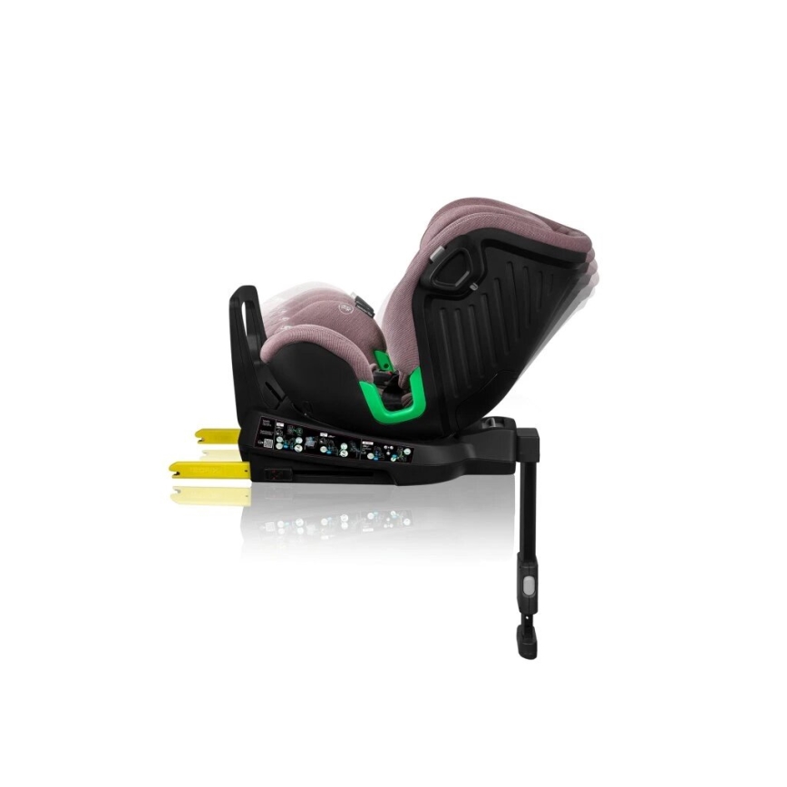 Lionelo - Turvatool koos pöörleva alusega HARMONY i-Suurus 40-150 cm roosa
