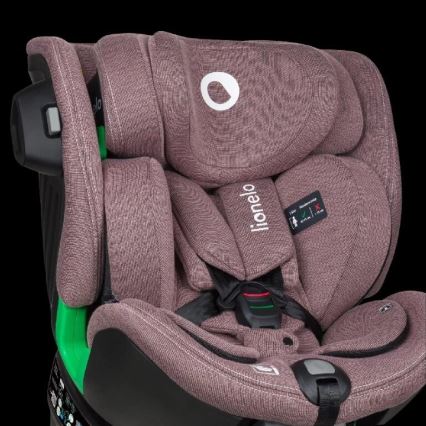 Lionelo - Turvatool koos pöörleva alusega HARMONY i-Suurus 40-150 cm roosa