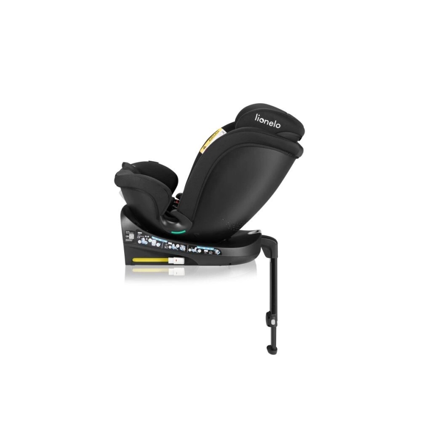 Lionelo - Turvatool koos pöörleva alusega NAVY i-Suurus 40-150 cm must