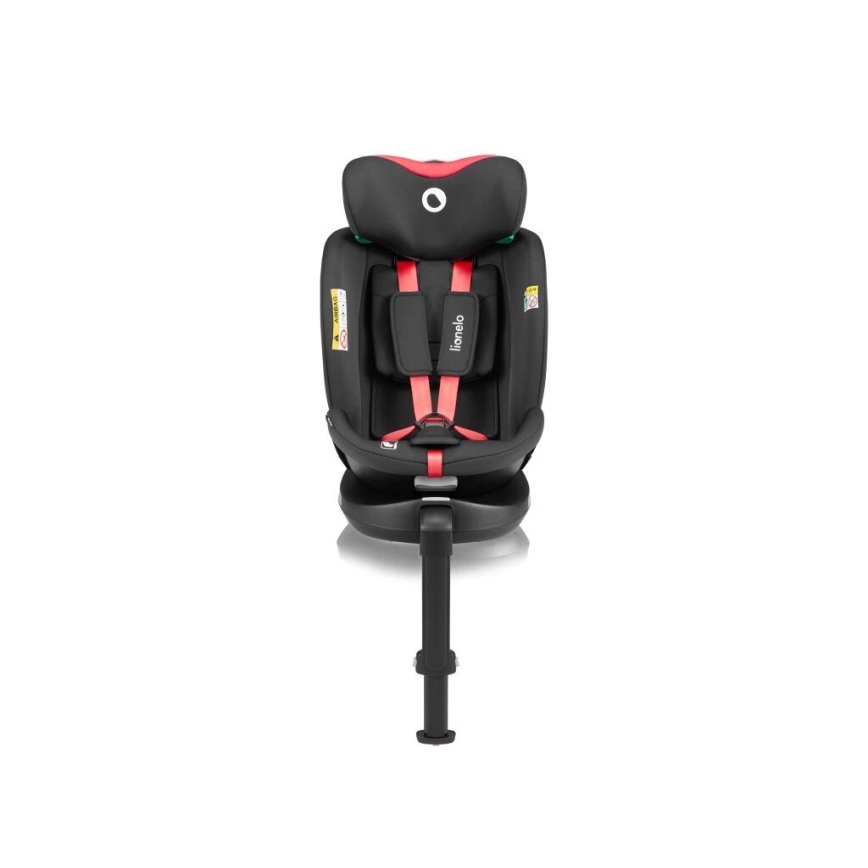 Lionelo - Turvatool koos pöörleva alusega NAVY i-Suurus 40-150 cm must/punane