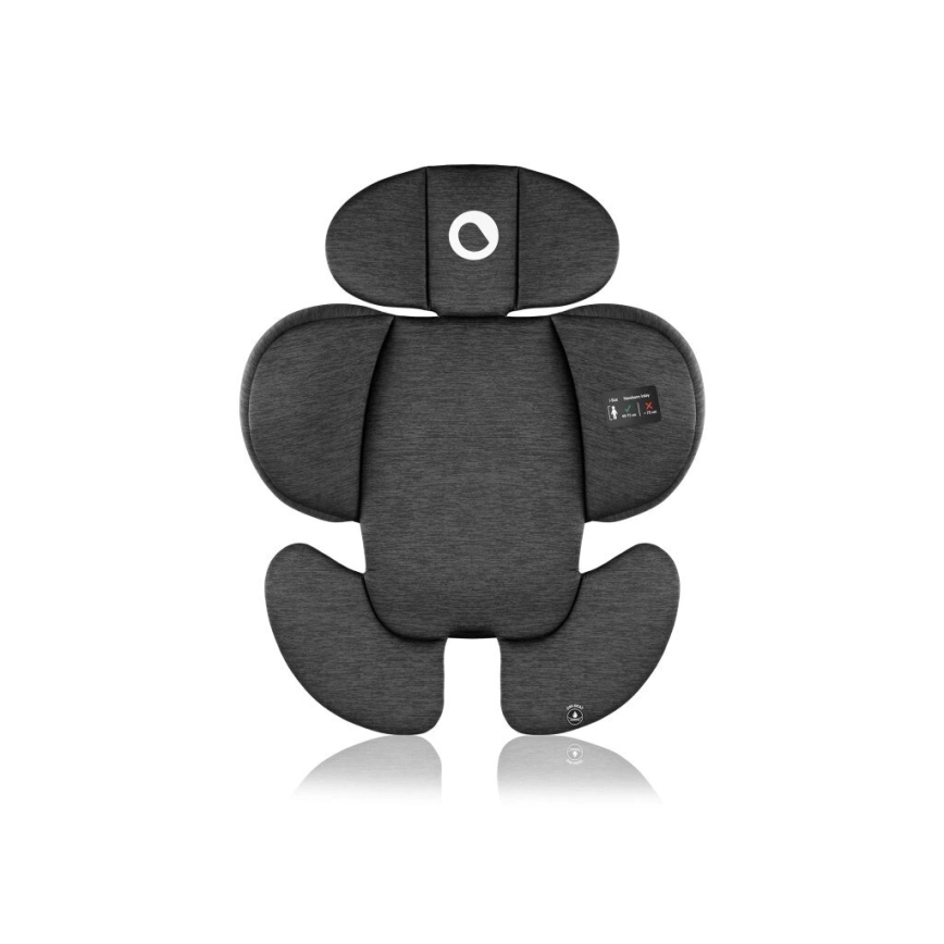 Lionelo - Turvatool koos pöörleva alusega NAVY i-Suurus 40-150 cm must/roosa