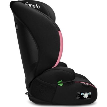 Lionelo - Turvatool LARS i-Suurus 100-150 cm must/roosa