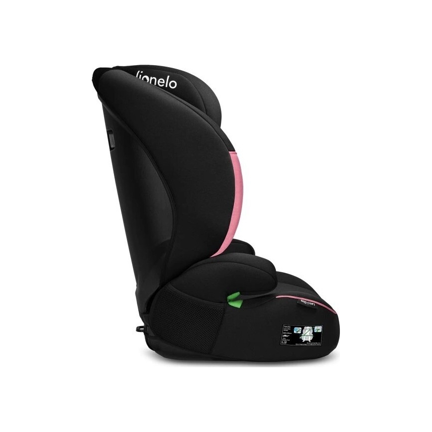 Lionelo - Turvatool LARS i-Suurus 100-150 cm must/roosa