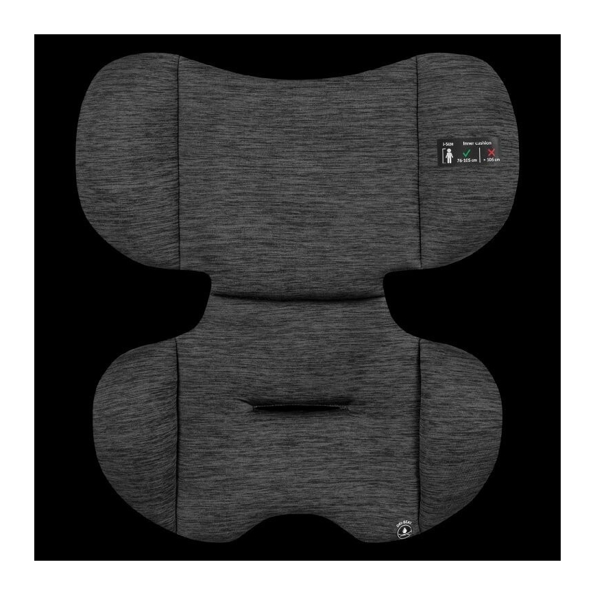 Lionelo - Turvatool LEVI ONE i-Suurus 76-150 cm must/hall