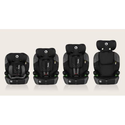 Lionelo - Turvatool LEVI ONE i-Suurus 76-150 cm must/hall