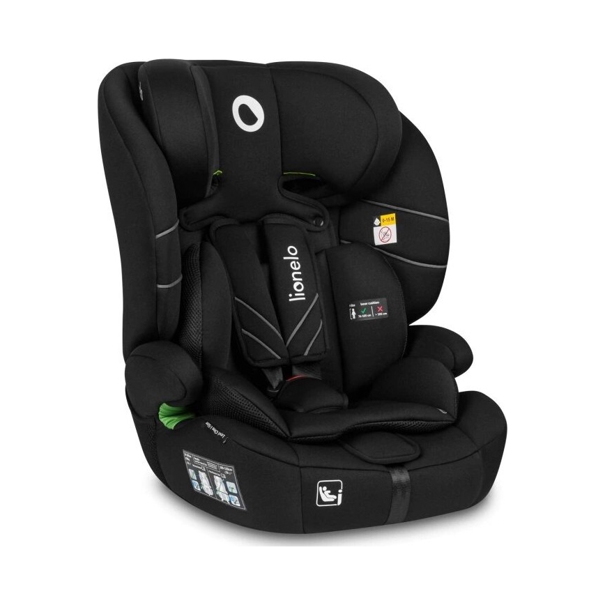 Lionelo - Turvatool LEVI ONE i-Suurus 76-150 cm must