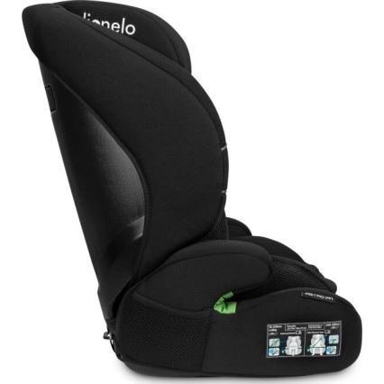Lionelo - Turvatool LEVI ONE i-Suurus 76-150 cm must