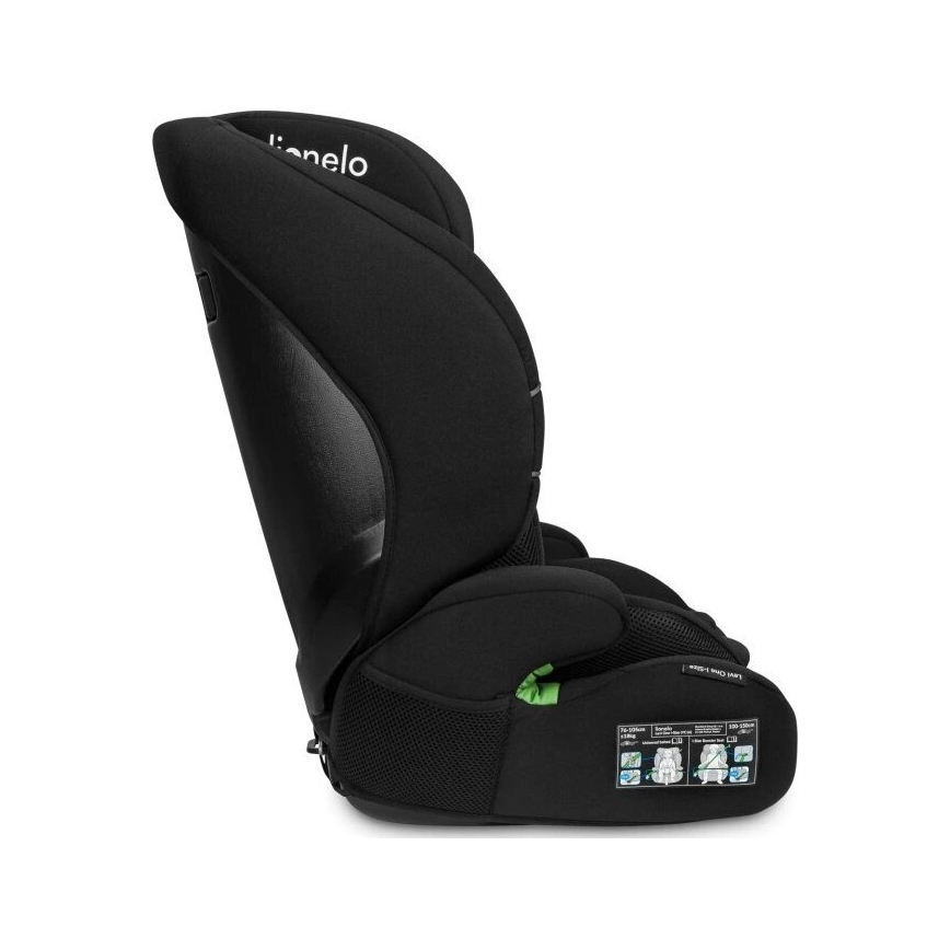 Lionelo - Turvatool LEVI ONE i-Suurus 76-150 cm must