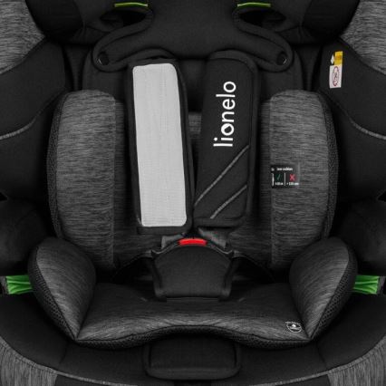 Lionelo - Turvatool LEVI ONE i-Suurus 76-150 cm must