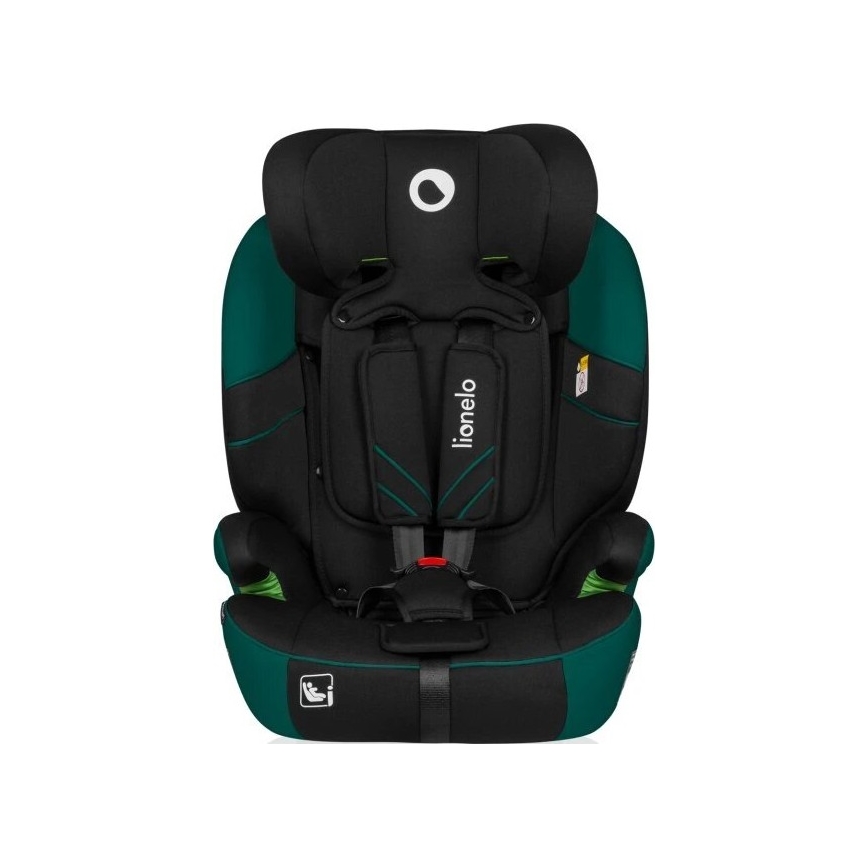 Lionelo - Turvatool LEVI ONE i-Suurus 76-150 cm must/roheline