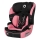 Lionelo - Turvatool LEVI ONE i-Suurus 76-150 cm must/roosa