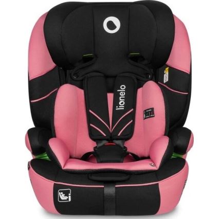 Lionelo - Turvatool LEVI ONE i-Suurus 76-150 cm must/roosa