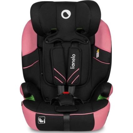 Lionelo - Turvatool LEVI ONE i-Suurus 76-150 cm must/roosa