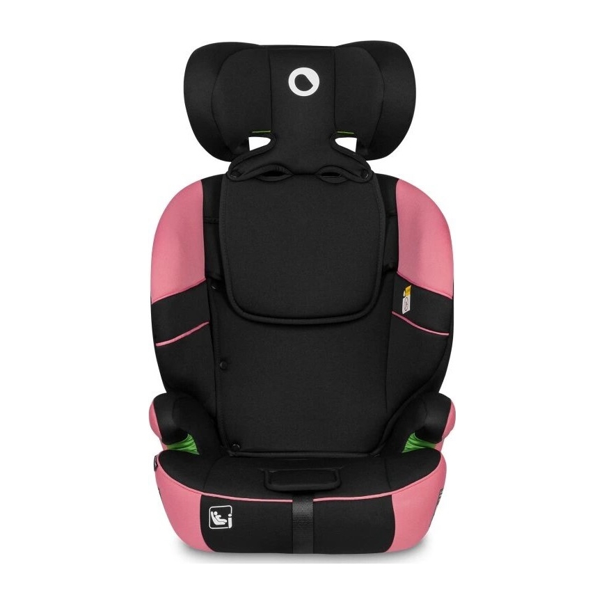 Lionelo - Turvatool LEVI ONE i-Suurus 76-150 cm must/roosa