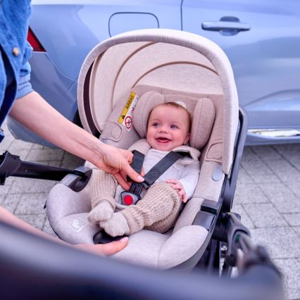 Lionelo - turvatool MOXIE i-Size 40-87 cm beež liiv