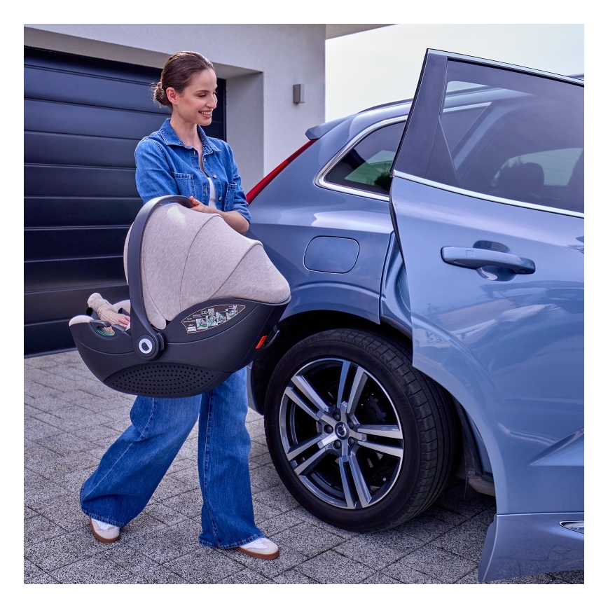 Lionelo - turvatool MOXIE i-Size 40-87 cm beež liiv