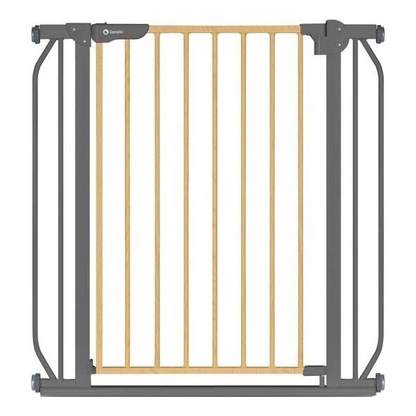 Lionelo - Turvavärav TRUUS SLIM must/beež