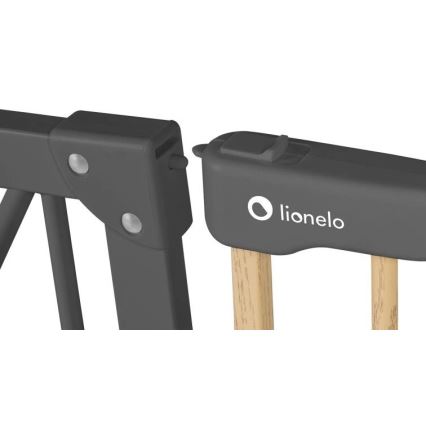 Lionelo - Turvavärav TRUUS SLIM must/beež