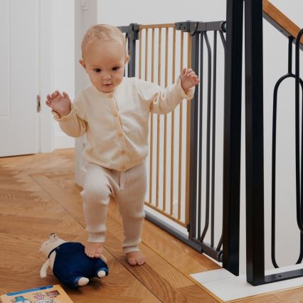 Lionelo - Turvavärav TRUUS SLIM must/pruun