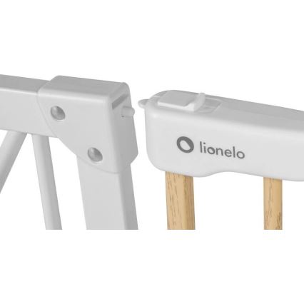 Lionelo - Turvavärav TRUUS SLIM valge/beež