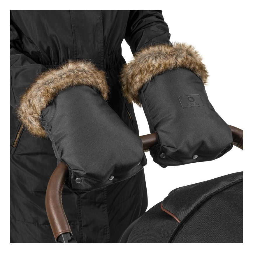 Lionelo - vankri käesoojendaja HANDMUFF must