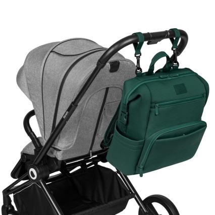 Lionelo - vankrile mõeldud mähkimiskott CUBE Green Forest